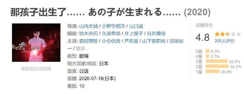 那孩子出生了……