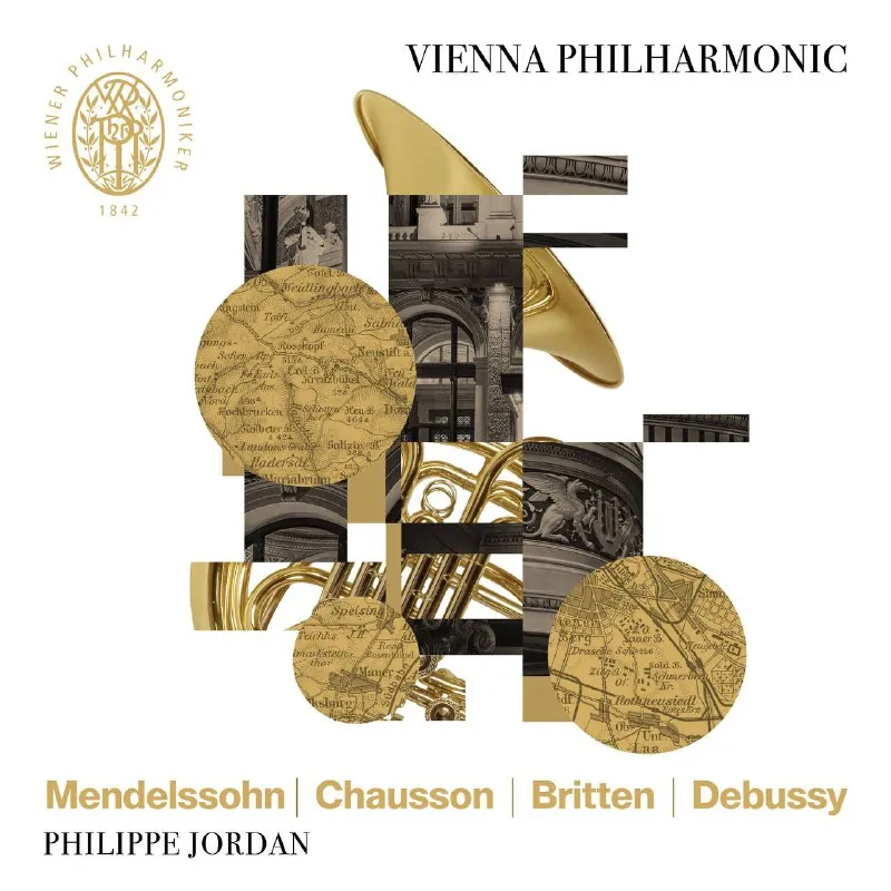 维也纳爱乐菲利浦·约丹&妮可·卡尔-Mendelssohn/Chausson/Britten/Debussy（Live）