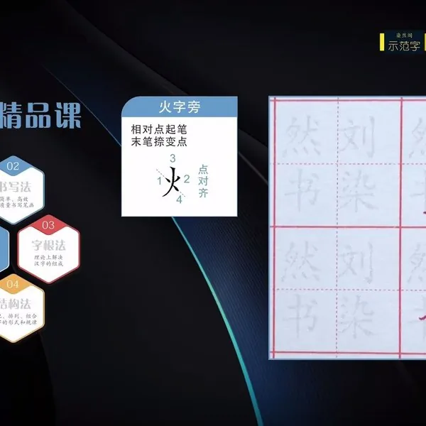 刘染然：VIP硬笔书写系统学习精品课